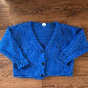 Babaa No 57 Natural Wool Cardigan- Winterskies